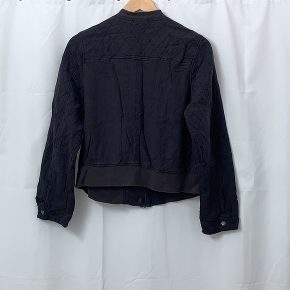 Women’s Torrid Navy Quilted Jacket Size 00 = 10 M/L EUC - Picture 5 of 8